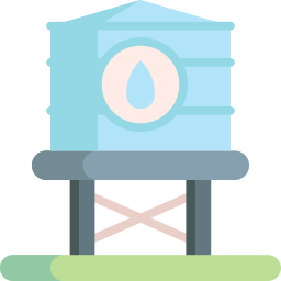 Водяная башня иконка