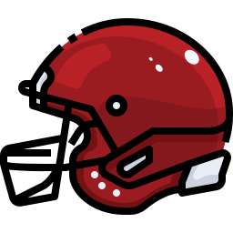 capacete de futebol Ícone