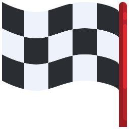 bandera de gol icono