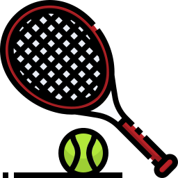 Tennis racket icon