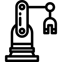 Промышленный робот иконка