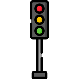 Traffic light icon