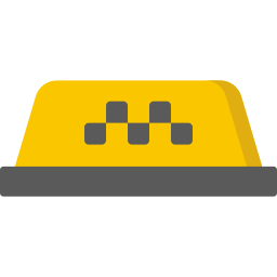 Taxi signal icon