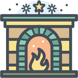 Fireplace icon