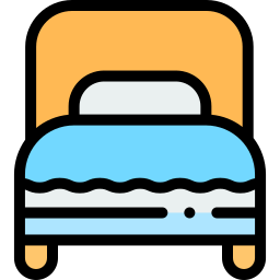 Single bed icon