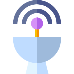 Satellite dish icon