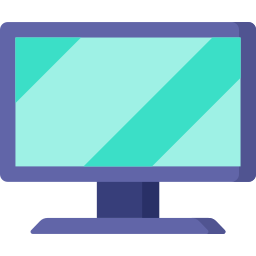 monitor de tv Ícone