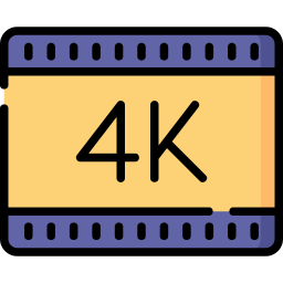 4k film icon