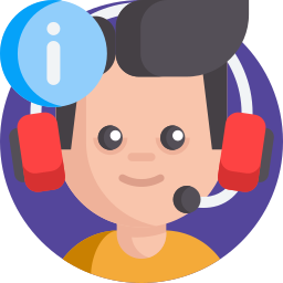 Customer service agent icon