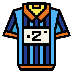 Soccer jersey icon