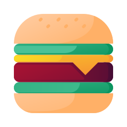 hamburguesa icono