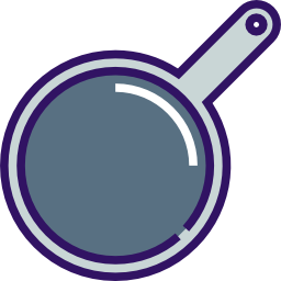 Frying pan icon