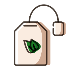 saquinho de chá Ícone