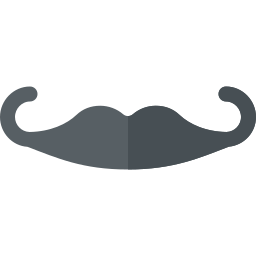 bigode Ícone