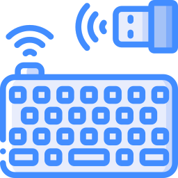 Wireless keyboard icon