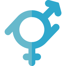 Gender fluid icon