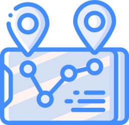 geographisches positionierungs system icon