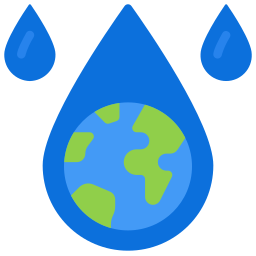 wodna ziemia ikona