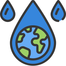 Water earth icon