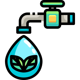 Économie d'eau Icône