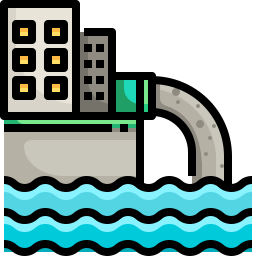 Waste water icon