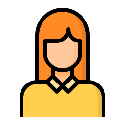 Female student icon