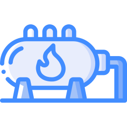 Gas storage icon