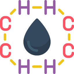 estrutura molecular Ícone