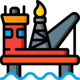 Oil rig icon