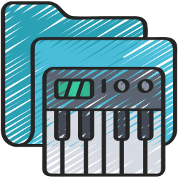 Piano folder icon