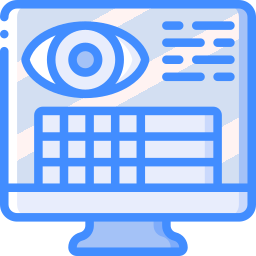 Eye test icon