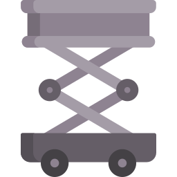 elevador de tijera icono