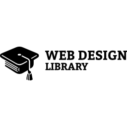 biblioteca de diseño web icono