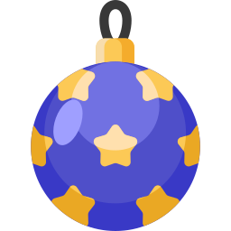 Christmas ornament icon