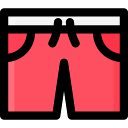 pantalones cortos icono