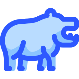 Hippopotamus icon