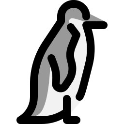 pingüino icono