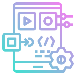 développement d'applications Icône