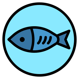 Fish meal icon