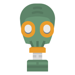 Gas mask icon