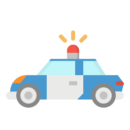 Полицейская машина иконка