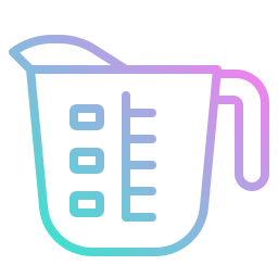 Measuring cup icon