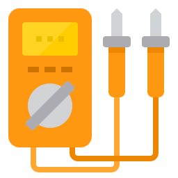 medidor de electricidad icono