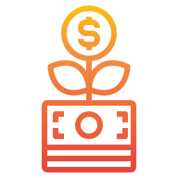 Money tree icon