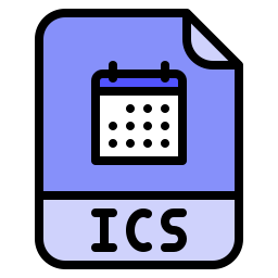 format ics Icône