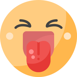 lengua fuera icono