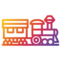 Train toy icon