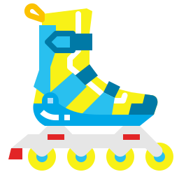 Обувь для роликовых коньков иконка