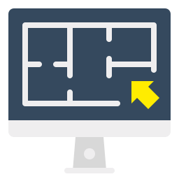 plattegrond icoon