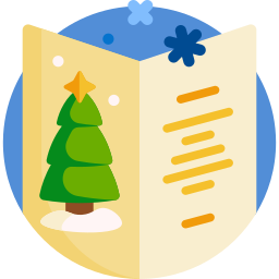 Greeting card icon